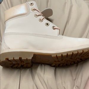 Pink Timberlands